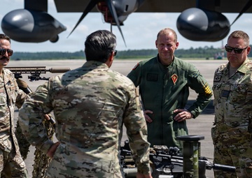 Reinforcing collective strength: AFSOC hosts International Air and Space Attachés