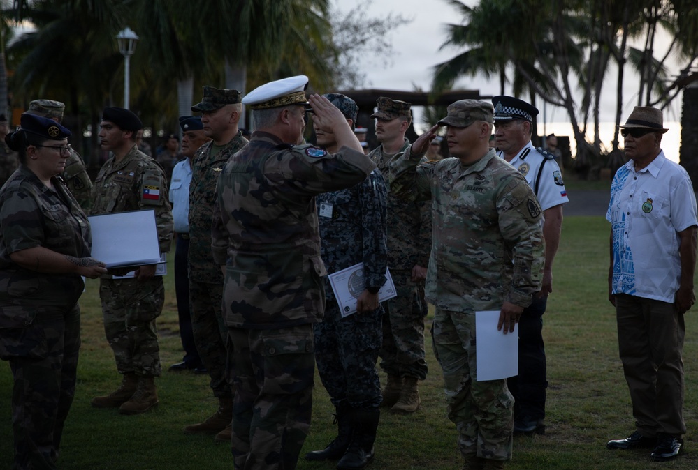 Exercise Marara 26 Closing Ceremony