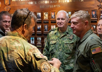 Reinforcing collective strength: AFSOC hosts International Air and Space Attachés