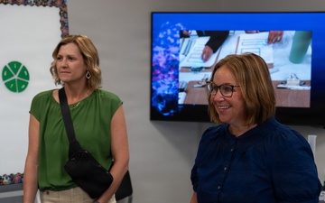 AFSOC spouses visit STARBASE at the Steadfast Line