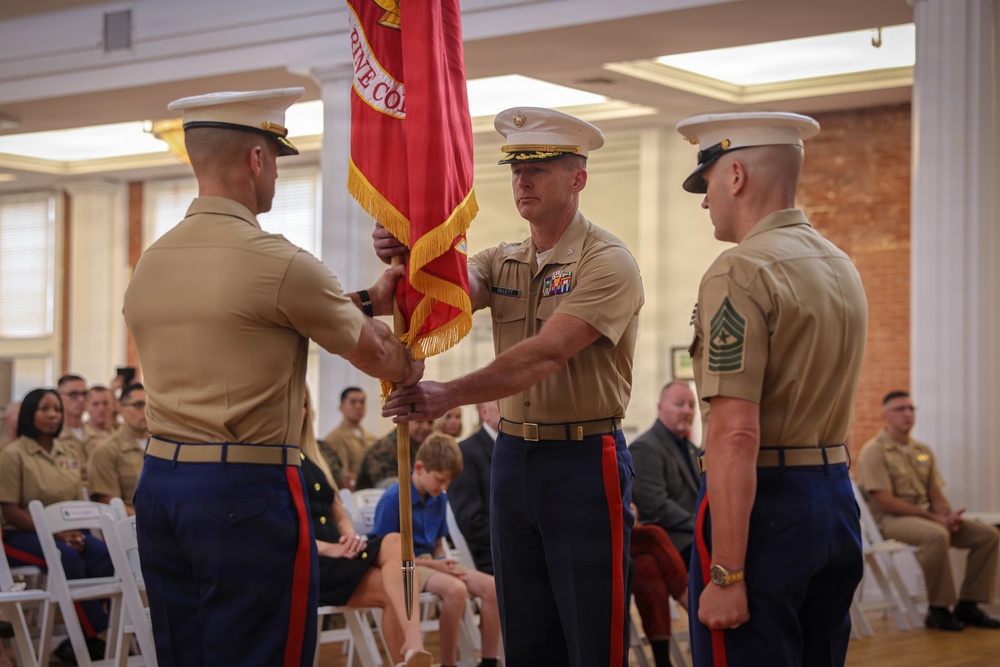 6th Marine Corps District Change of Command Ceremony