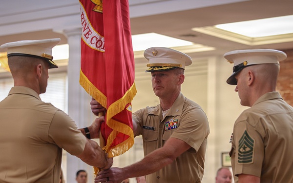 6th Marine Corps District Change of Command Ceremony