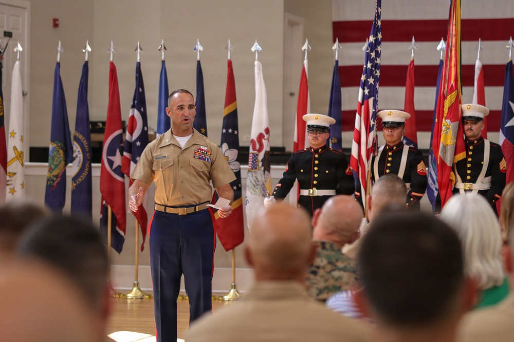 6th Marine Corps District Change of Command Ceremony