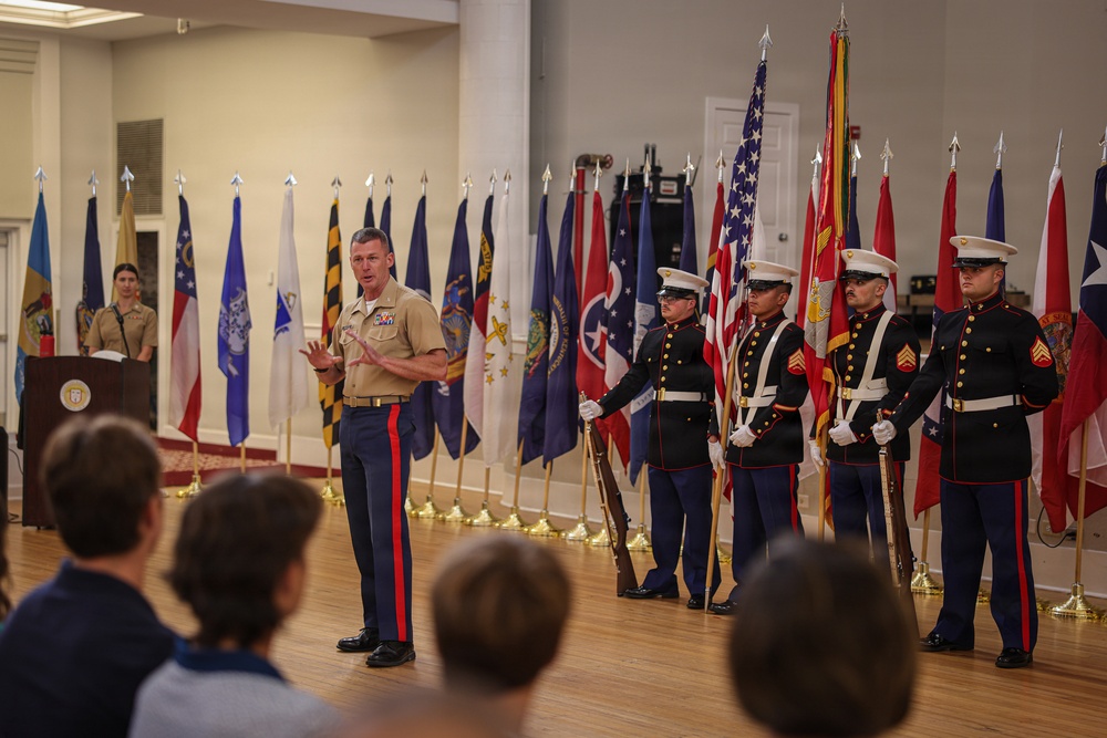6th Marine Corps District Change of Command Ceremony