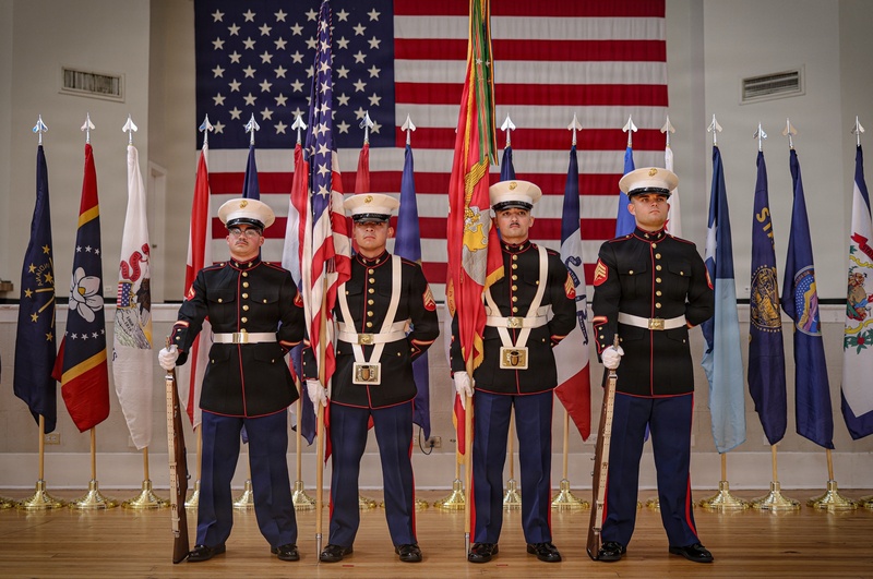 6th Marine Corps District Change of Command Ceremony