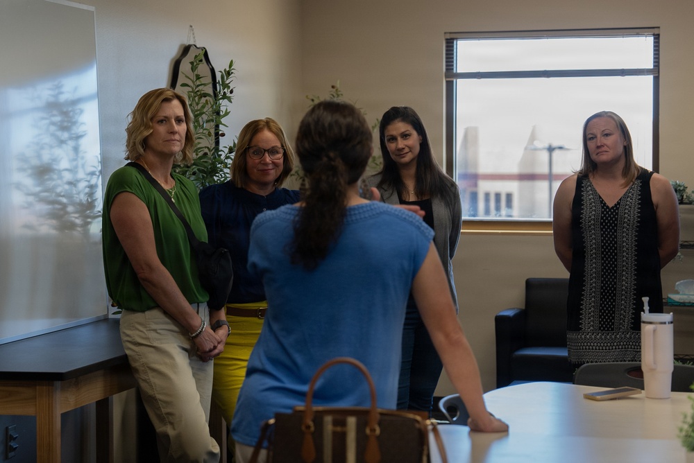 AFSOC spouses visit STARBASE at the Steadfast Line