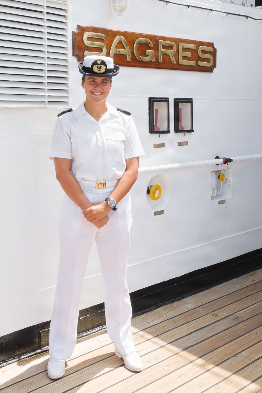 Portuguese navy training ship NRP Sagres welcomes visitors during SAIL250 Maryland