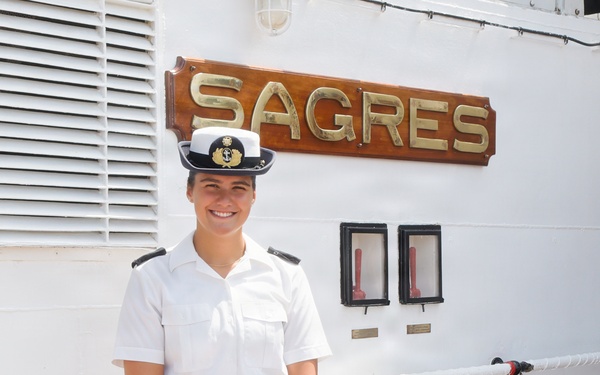 Portuguese navy training ship NRP Sagres welcomes visitors during SAIL250 Maryland
