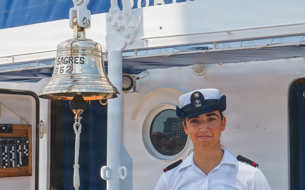 Portuguese navy training ship NRP Sagres welcomes visitors during SAIL250 Maryland