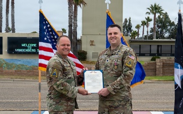 2nd Space Launch Squadron Change of Command