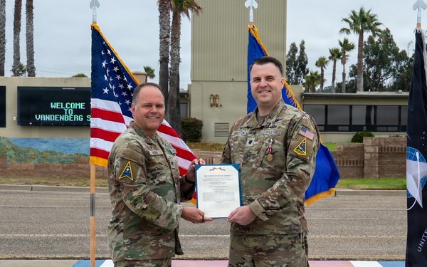 2nd Space Launch Squadron Change of Command