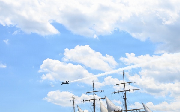 USCGC EAGLE Arrives in Baltimore for Sail250 Maryland