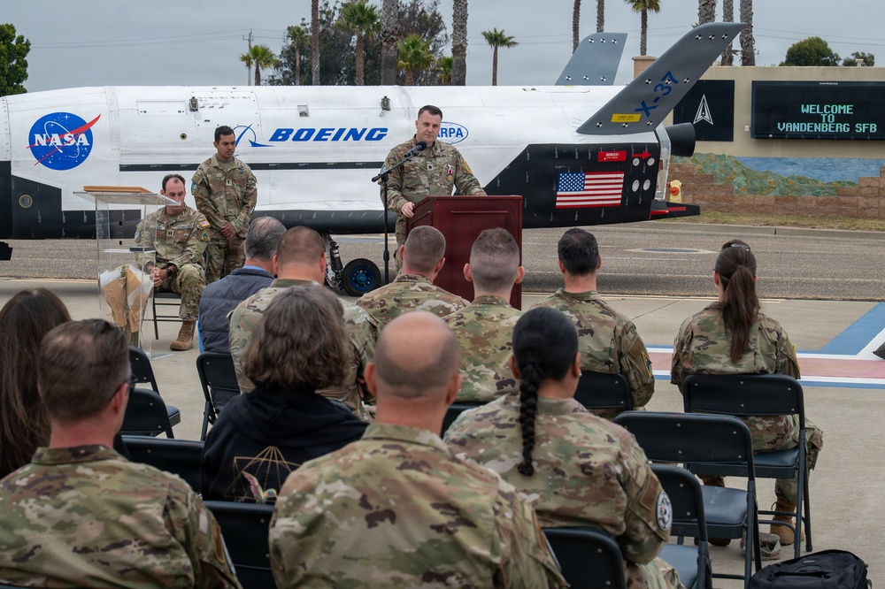 2nd Space Launch Squadron Change of Command