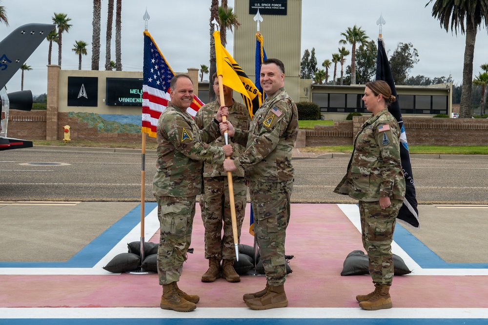 2nd Space Launch Squadron Change of Command