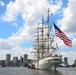 USCGC EAGLE Arrives in Baltimore for Sail250