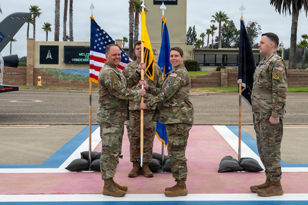 2nd Space Launch Squadron Change of Command