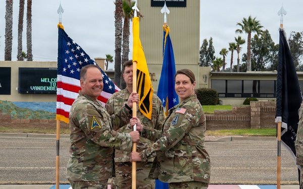 2nd Space Launch Squadron Change of Command