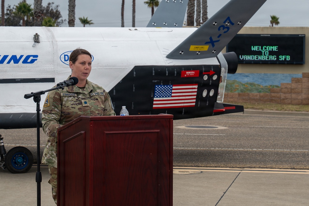 2nd Space Launch Squadron Change of Command