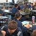U.S. Pacific Fleet Master Chief Don Davis conducts battlespace circulation in NRNW
