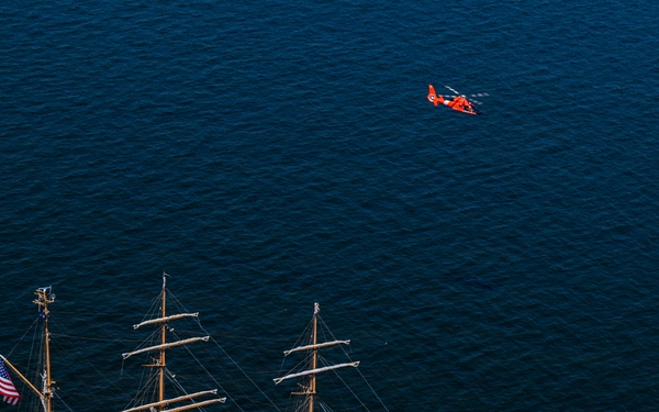 USCGC EAGLE Arrives in Baltimore for Sail250