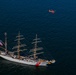 USCGC EAGLE Arrives in Baltimore for Sail250