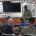 U.S. Pacific Fleet Master Chief Don Davis conducts battlespace circulation in NRNW