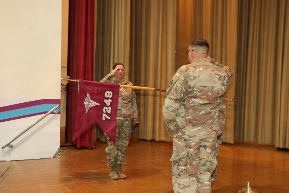 Medical units transfer authority at Fort Bliss
