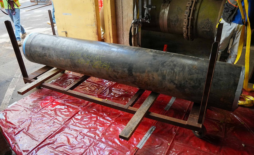 Navy begins removing pipeline from Red Hill facility