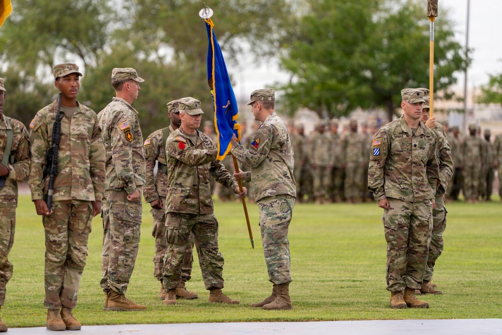 1st Armored Division Combat Aviation Brigade holds Transformation of Command ceremony