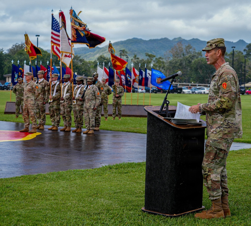 The Tropic Lightning Division Welcomes New Command Sergeant Major