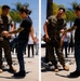 Marine Corps Veteran and PFL Fighter Liz Carmouche visits Camp Pendleton