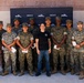 Marine Corps Veteran and PFL Fighter Liz Carmouche visits Camp Pendleton