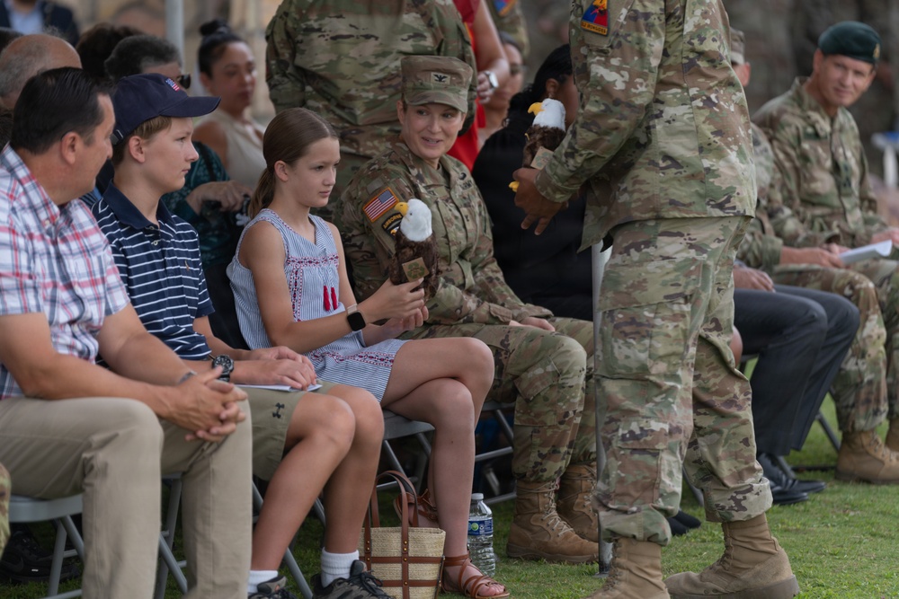 1st Armored Division Combat Aviation Brigade holds Transformation of Command ceremony