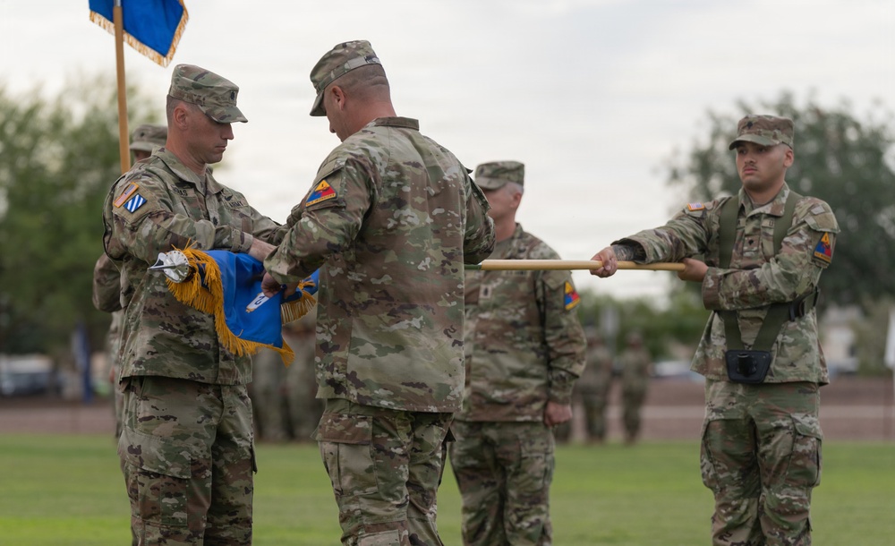 1st Armored Division Combat Aviation Brigade holds Transformation of Command ceremony