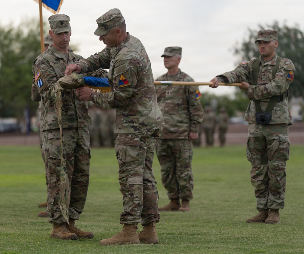1st Armored Division Combat Aviation Brigade holds Transformation of Command ceremony