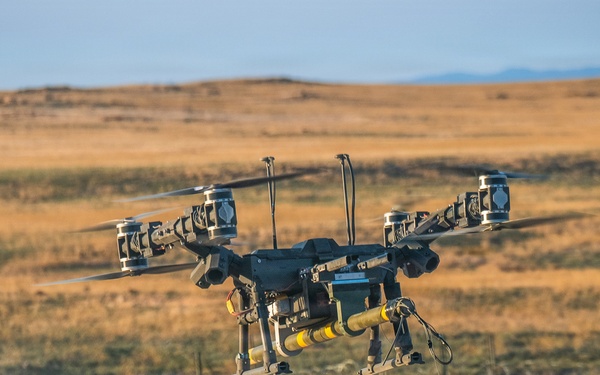 Oregon engineers breach wire obstacle with drone-delivered Bangalore