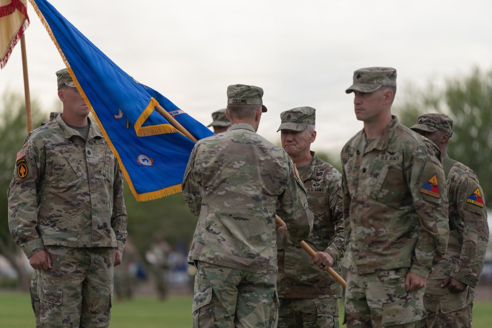 1st Armored Division Combat Aviation Brigade holds Transformation of Command ceremony