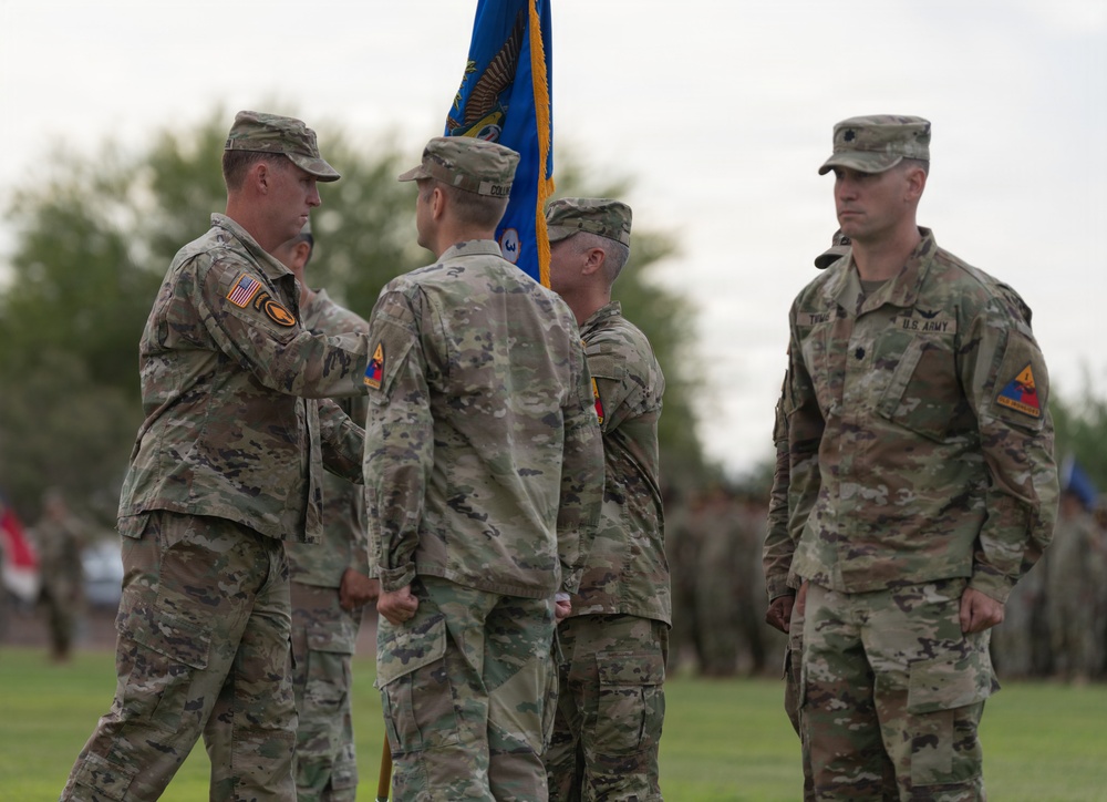 1st Armored Division Combat Aviation Brigade holds Transformation of Command ceremony