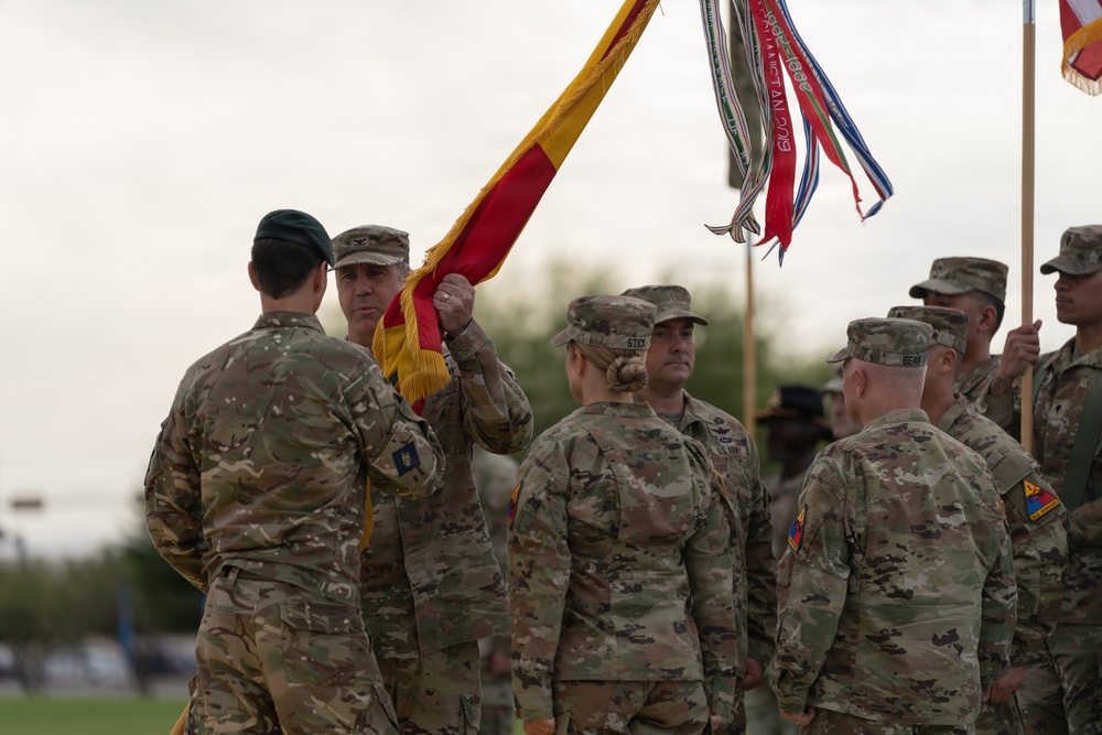 1st Armored Division Combat Aviation Brigade holds Transformation of Command ceremony