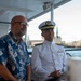 JMSDF conducts wreath-laying ceremony aboard USS Arizona Memorial