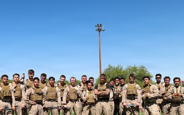 Forward Deployed, still training: JTF-SB Marines conduct grey belt advancement culminating event