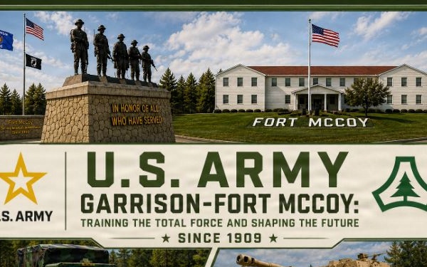 U.S. Army Garrison-Fort McCoy: Training the Total Force and Shaping the Future since 1909
