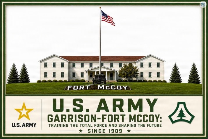U.S. Army Garrison-Fort McCoy: Training the Total Force and Shaping the Future since 1909