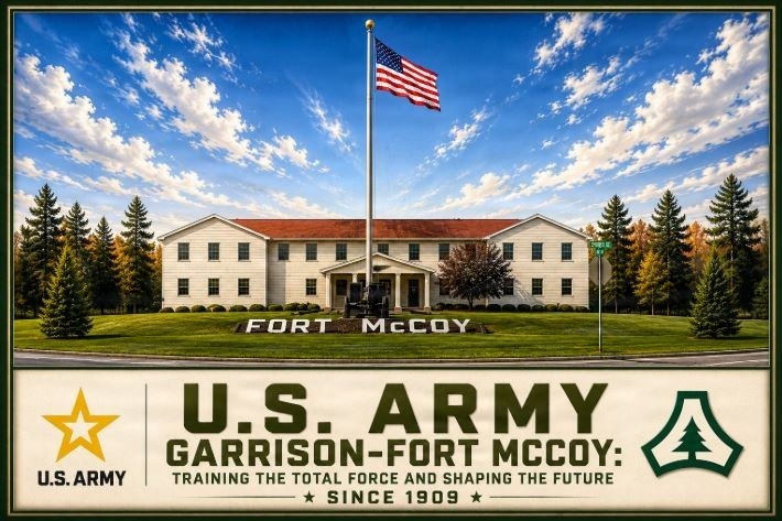 U.S. Army Garrison-Fort McCoy: Training the Total Force and Shaping the Future since 1909