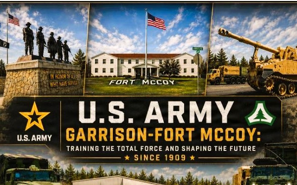 U.S. Army Garrison-Fort McCoy: Training the Total Force and Shaping the Future since 1909