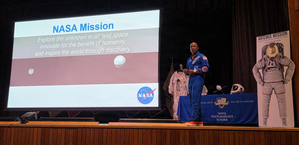 NASA Astronaut and Artemis II Pilot Victor Glover Returns to NPS to Share Experiences, Engage Students