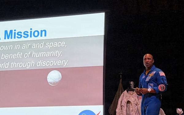 NASA Astronaut and Artemis II Pilot Victor Glover Returns to NPS to Share Experiences, Engage Students