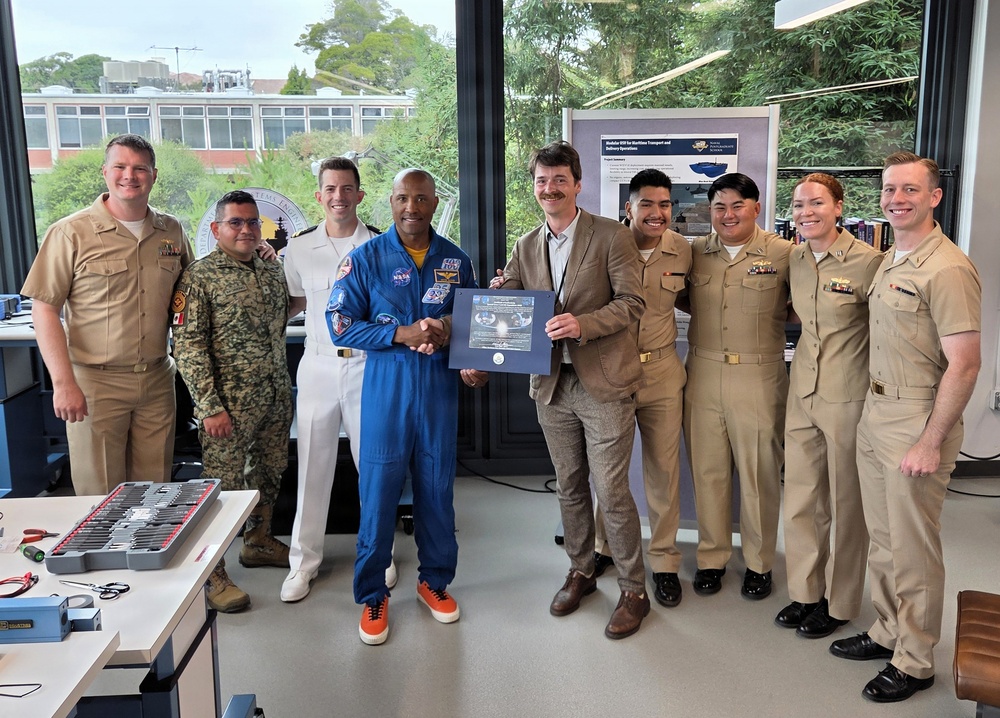 NASA Astronaut and Artemis II Pilot Victor Glover Returns to NPS to Share Experiences, Engage Students