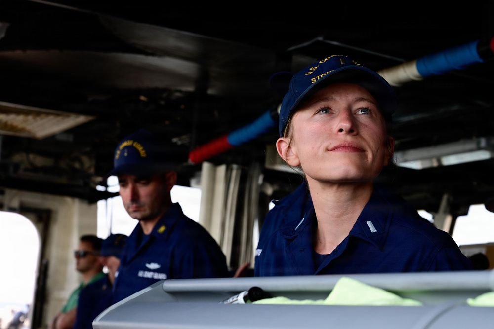 FLEETEX 250: USCGC Stone (WMSL 758) hosts African partner navies for joint operations off Virginia coast