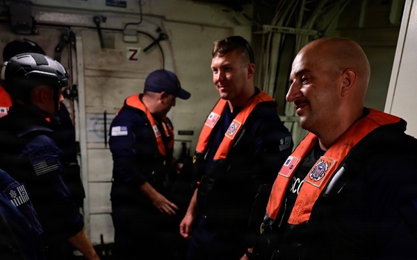 FLEETEX 250: USCGC Stone (WMSL 758) hosts African partner navies for joint operations off Virginia coast